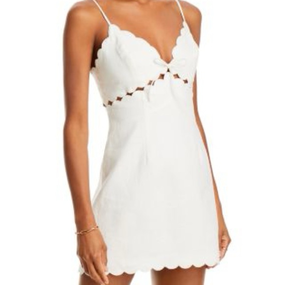 LoveShackFancy Sydow Scalloped Dress